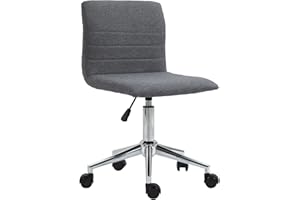 ‎SVITA SVITA Linus Schreibtischstuhl Kinder Drehstuhl Stoffbezug Grau