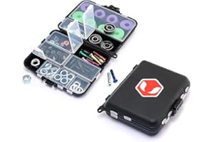 Venom Skateboards 47pc Premium Hardware Gift Pack inc Storage Toolbox/Bearings/Bolts + More!