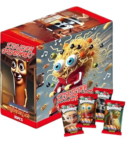 180 Stück Italian Brainrot Karten Sammelalbum Trading Card Game