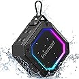 Tronsmart Groove 2 Cassa Portatili, Bluetooth 5.3, Luci LED con 18 Ore di Riproduzione, Impermeabile IPX7, Bassi Extra, Micro