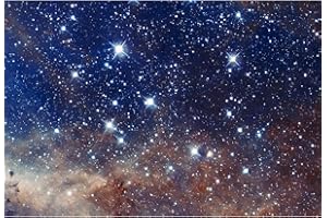 YongFoto 1,5x1m Vinile Fondale Foto Notte stellata Stelle splendenti Galassia della Via Lattea meraviglie Sfondo Fotografico compleanno Fotografia Sfondi per foto Partito Studio Puntelli