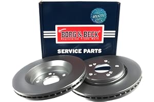 Borg & Beck BRAKE DISC PAIR Honda CRV III 07-