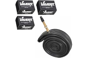 Vavert 700 x 35-43c Hybrid Bike Inner Tubes - Presta Valve (Pack of 3)