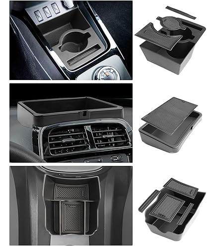 Vassoio Estraibile YEE PIN Per Volkswagen T-Roc - Organizzatore Console, Con Tappetino Antiscivolo - Foto 2