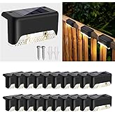 TECH LOGO ELECTRONICS Outdoor Solar Light Waterproof Balcony,Fence,Gate,Yard,Railing,Window Decor Light Garden lamp Home Stai