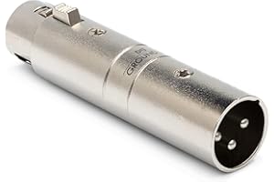 Hosa GLT-255, Ground Lifter, XLR3F to XLR3M