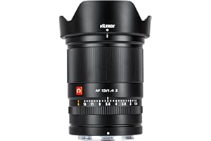 VILTROX 13mm f/1.4 F1.4 Z Objetivo de Enfoque Automático para Cámara Nikon Z-Mount, Objetivo Ultra Gran Angular APS-C AF Compatible con Cámara Nikon Z-Mount Z5 Z6 Z6II Z7 Z7II Z50 Z30 Z9 ZFC