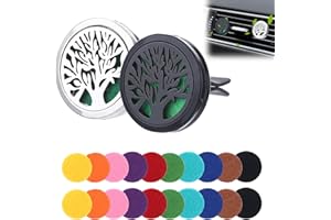 QIURUOO 2 Stück Auto Aromatherapie, Auto Duft Zur Überdeckung von Gerüchen und Halten Die Luft Frisch, Geeignet für Büro, Zimmer oder Andere Lnnenräume