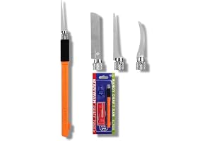 Dilwe Mini Hand Saw, Model Tool Hobby Hand Saw Kit Set of 3 Pcs DIY Craft Blade