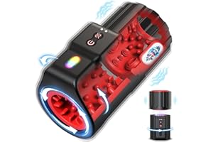 CHELSIEKINK Masturbador Masculino Juguetes Sexuales para Hombre - Electrónico Masturbádores Masculino Más Vendido Real Juguete Eróticos Pareja Sexuale con 10 Modos de Vibración y Rotación, 3D Vagina Pene Sex Toys