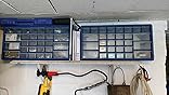 Akro-Mils 10124 Opbergkast met 24 kunststof lades voor garage, Lego-opbergruimte, gereedschapskist voor leraren, make-up-opbergvak en meer, 50,8 cm B x 15,2 cm D x 40,6 cm H, geel