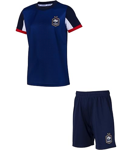 T-shirt FFF - Kylian Mbappé - Collection Officielle Equipe De France De