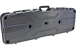 PLANO Pro-Max Double Scoped Rifle Case, Futerał Ochronny: Karabin, Aparat Fotograficzny, Obiektyw, Narzędzie i Walizka Transportowa Odporna na Wstrząsy i Pianka Falista Wewnątrz