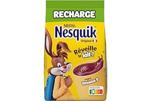Nesquik - Chocolat en Poudre, Eco-Recharge - 430g (L'emballage peut varier)