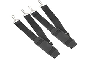 Milisten Violin Case Shoulder Strap Padded Adjustable 35.4 Inch for Cello and Violin Cases Comfortable Carrying Accessory for Musical Instrument Backpacks