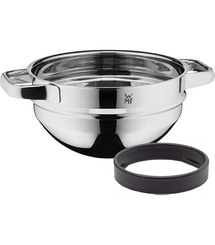 LACOR 50337 Schneeschlagkessel Mit Griffen, 36 Cm – Aus Edelstahl, Professionelle Qualität Für Küche Und Gastronomie