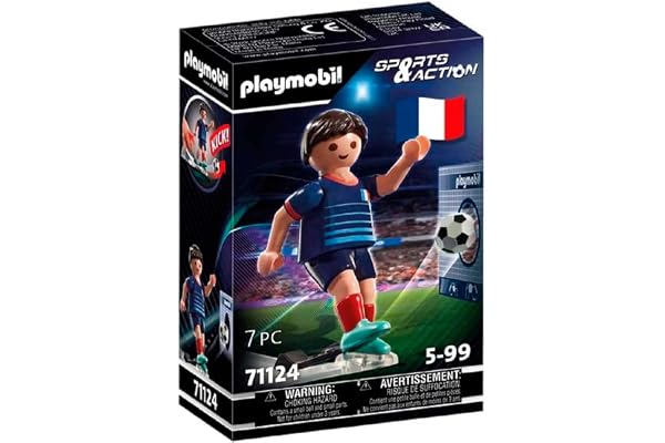 Playmobil Joueur de Football Français B (71124)