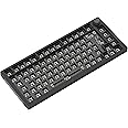 Glorious Gaming GMMK PRO 75% Barebones (Frame Only) - Modular Mechanical Gaming Keyboard, TKL Size (75%), 1.5kg Frame, RGB, Customisable, 5-Pin Switch Support, International/ISO Layout - Black Slate