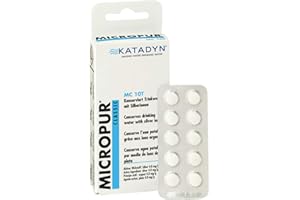 Katadyn, Disinfezione dell'Acqua Micropur Classic 10T, Bianco (Weiß)