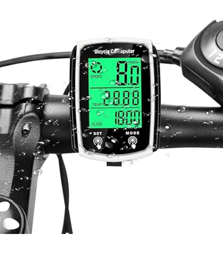 Fahrrad Computer LCD - Geschwindigkeit, Distanz & Kalorienzähler