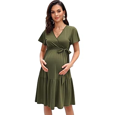 ONLY MATERNITY MAMA LANGÄRMELIGES - Gebreide jurk - black/zwart