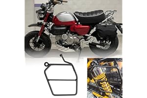 WOOGA Motorradteile Linke Satteltaschenhalterung Schutzstangenhalterung Kofferraumtaschenhalter passend für HO&N&DA Monkey 125/Z125 Z 125 2018-2024 (JB02/JB03/JB05)