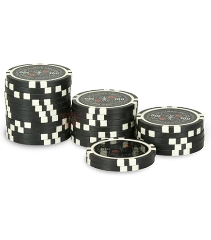 Rouleau De 25 Jetons De Poker French Riviera 1000