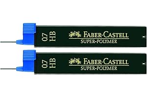FABER-CASTELL Faber Castell High polímeras, 2x, 0.7HB, 1