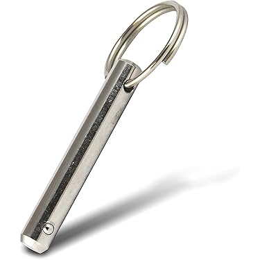 Edelstahl Schnellwechselbolzen 12x70mm - T-Griff Federkugelbolzen | Für Maschinen & Fahrzeuge