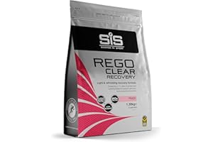 ‎SCIENCE IN SPORT Science in Sport Rego Clear Isolate Pulver 1,38kg Pfirsich - Regenerations Drink Pulver mit Kohlenhydraten, Proteinen und Vitaminen, Unterstützt effektives Training