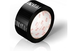 DNK TRADE Nastro Telato Premium 50x25 Metri - Il Nastro Adesivo Multifunzione Indispensabile per Ogni Casa (NERO)