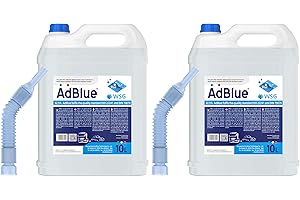 WSG Adblue 2 x 10 Litre with Easy Pour Spouts, 20 L (20L (2 X 10L))