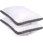 Cotpoly Home Klimalı Yastık 50x70 cm - Hava Sirk&uuml;lasyonlu Kapitone Mikrofiber Dış Kılıf 850 gr Silikon Dolgulu Ortopedik Uyku