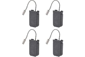 YINETTECH 2 Paia Di Spazzole Di Carbone 1607014176, Con Spegnimento Automatico Compatibile con Bosch GWS 14-150 CI GWS 10-125, 17 X 10 X 5 Mm