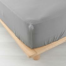 Douceur D'Intérieur Spannbetttuch 140x190 Cm – Baumwollgaze, Rosa, Weich & Atmungsaktiv