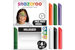 SNAZAROO STICKS PEINTURE POUR VISAGE HALLOWEEN