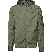 Herren Übergangsjacke Leichte Bomberjacke - Langarm Freizeitjacke Mit Stehkragen Für Sommer & Outdoor