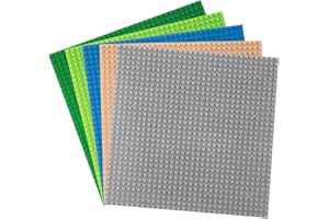 SYTUNG Zestaw 5 talerzy, kompatybilny z większością marek talerzy bazowych 32 x 32, do kreatywnej zabawy, zabawek edukacyjnych