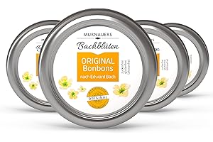 ‎MURNAUERS BACHBLÜTEN Murnauers Bachblüten Original Bonbons | 4 x 50g | Alltag in Balance | Hergestellt mit Original Bachblüten