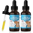 Twin Pack Spot On Flea Treatment For Dogs | Natural Flea & Tick Repellent | Long Lasting & Effective Protection | 50ml