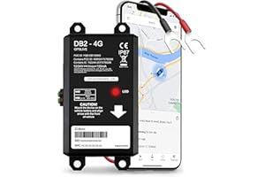 GPSLive DB2-4G GPS Tracker Auto, Motorrad, Wohnmobil, KFZ | Made in EU | Einfache Installation | Livetracking mit App | Keine SIM benötigt | GPS Tracker GPS Sender | Peilsender