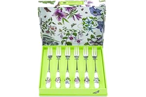 Botanic Garden Collezione - Portmeirion - Set di 6 forchette per pasticceria (multicolore)