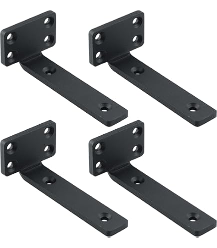 2 Stuks Hekpaalbeugels, 50 Mm U-vormige Metalen