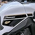 Resin Bike Autocollant Moto Compatibles Avec Yamaha Tracer 9 2023 2022 Redline, Icon Grey, Tech Camo, Midnight Black. Protection Moto Garde-Boue Plaque De Direction. Autocollant 3D Résinés