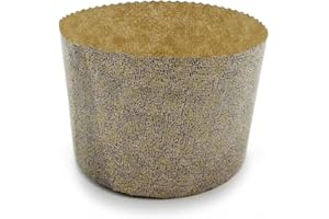 Erre4M Stampo per panettone in carta 10 pezzi