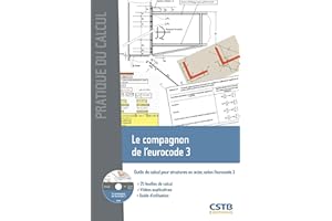 Le compagnon de l'eurocode 3: Outils de calcul pour structures en acier, selon l'eurocode 3. Avec cd-rom. 25 feuilles de calcul. Vidéos explicatives. Guide d'ulisation.