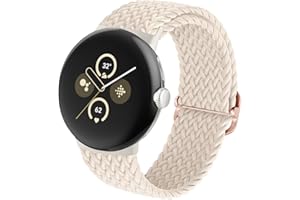 SimpleThings Plecione paski do Google Pixel Watch 2 / pasek Pixel Watch 1 / 3 (41 mm), regulowany, oddychający pasek sportowy, nylonowy, do zegarka Google Watch dla mężczyzn i kobiet