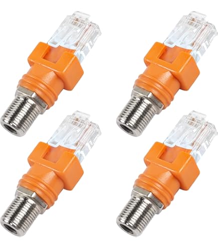LINOVISION PoE Over Coax EOC Converter IP Over Coax Max 1000m Stroom- en Datatransmissie over Gewone RG59 Coaxkabel voor het Upgraden van Analoog Surveillance Systeem naar IP Surveillance Systeem