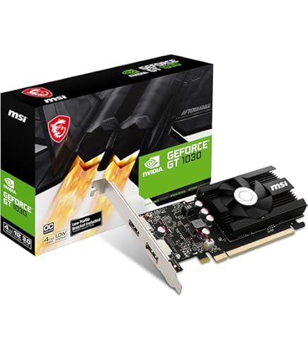 MSI VGA GEFORCE GTX 1650 4GT LP OC GTX1650 4GB GDDR5 128B DX12