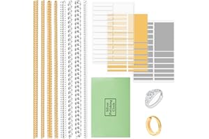 NICECRAFT 66 Pcs Ring Size Adjuster for Loose Rings 4 Sizes Invisible Sizer Reducer Fitter Clear Jewelry Sizer Band Adjuster Wide Rings Snuggies Shank Tightening Silicone Plastic Guard Holder Spiral Skin Color